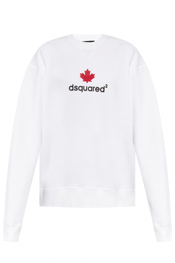 White Logo-printed sweatshirt Dsquared2 - Vitkac Canada
